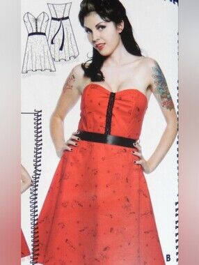 Vintage 2000's Lip Service Rockabilly Dress S/XS